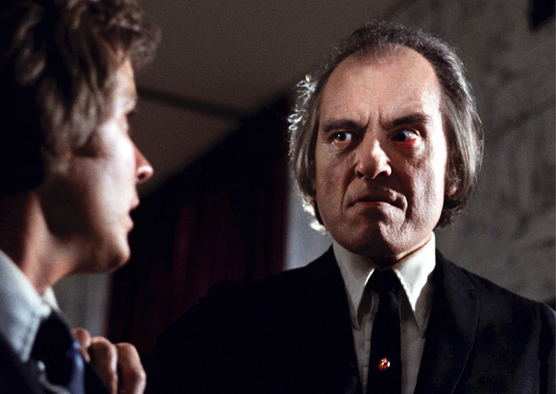 Angus Scrimm as the Tall Man in Phantasm: Remastered.